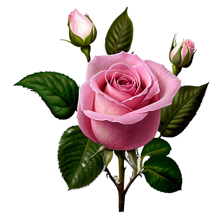 Pink Roses Png 47 PNG Image