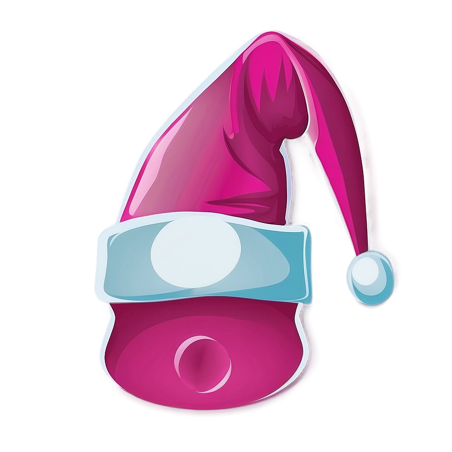 Pink Santa Hat Vector Png 47 PNG Image