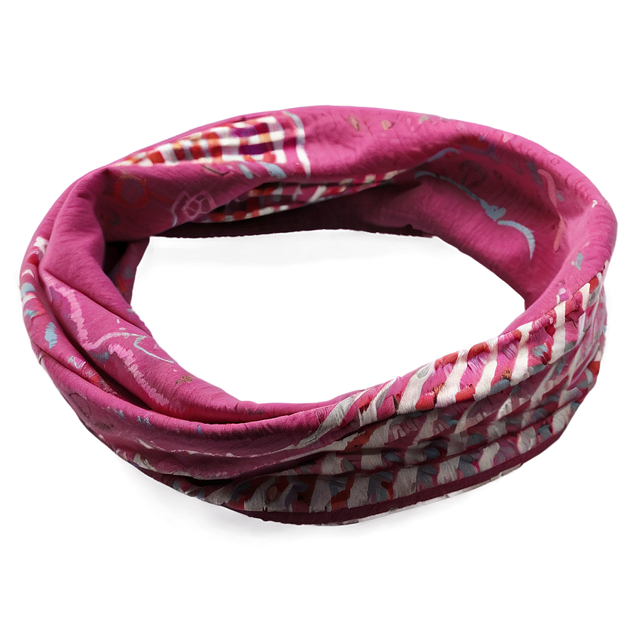 Pink Scarf Png Wja PNG Image