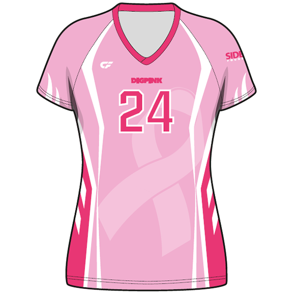 Pink Sports Jersey Number24 PNG Image