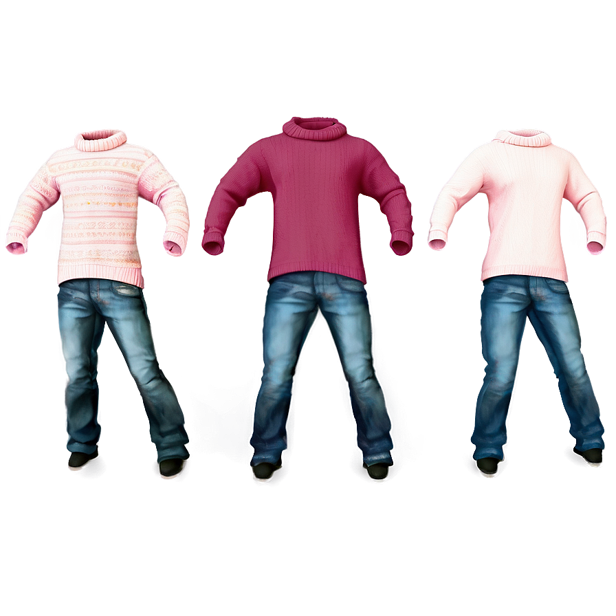 Pink Sweater Png 06292024 PNG Image