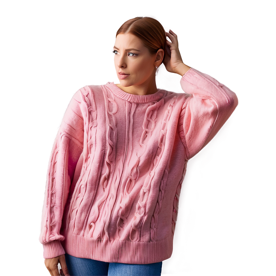 Pink Sweater Png 5 PNG Image