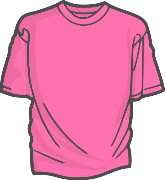 Pink T Shirt Graphic PNG Image