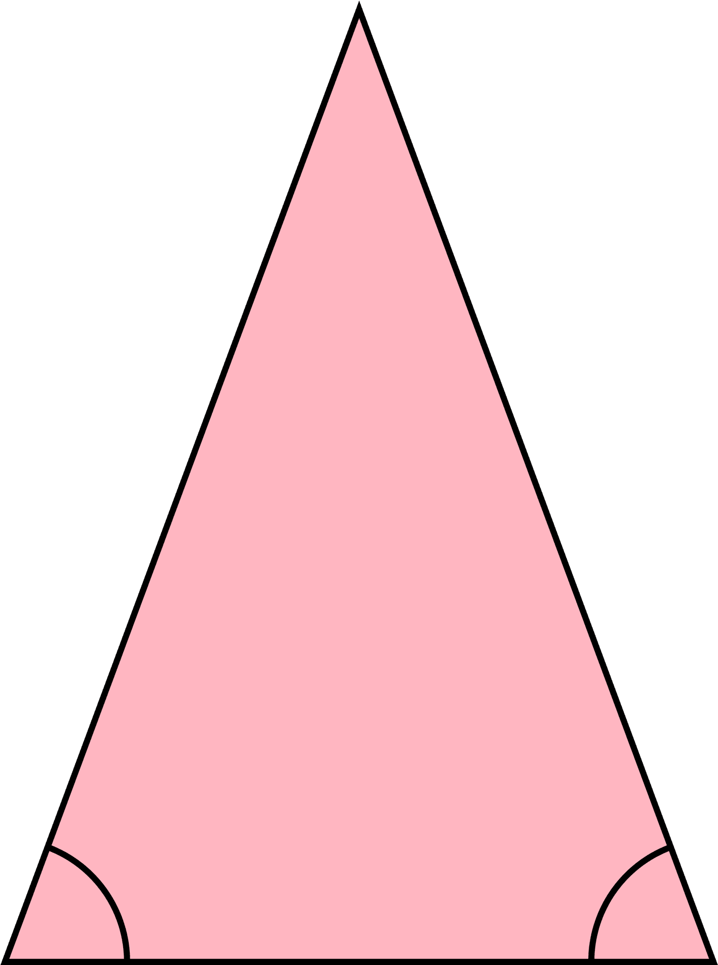 Pink Triangle Graphic PNG Image