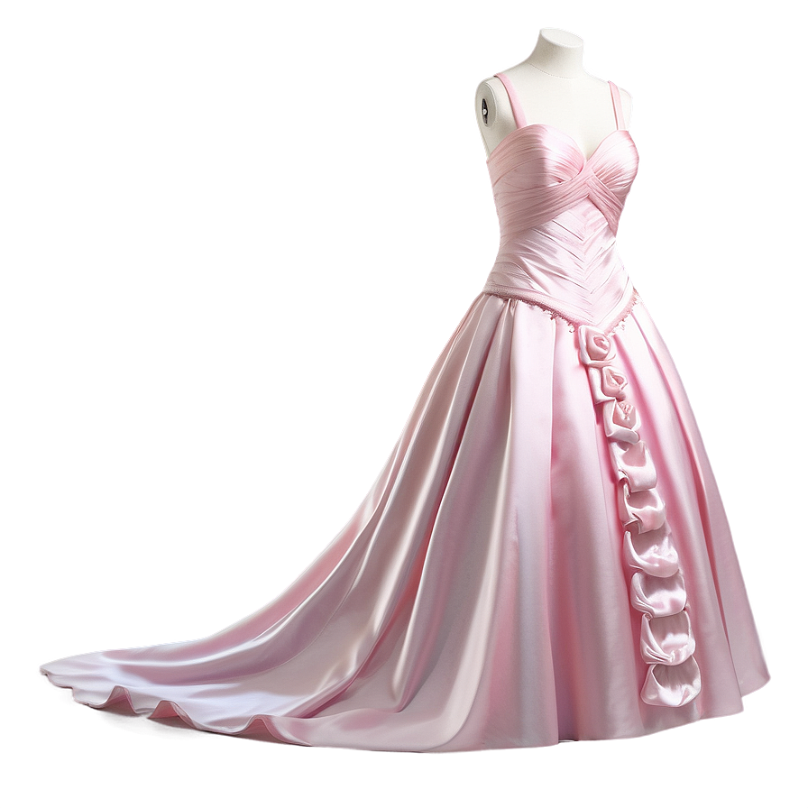 Pink Wedding Dress Png Tus93 PNG Image