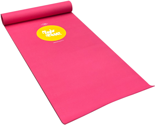 Pink Yoga Mat Product PNG Image