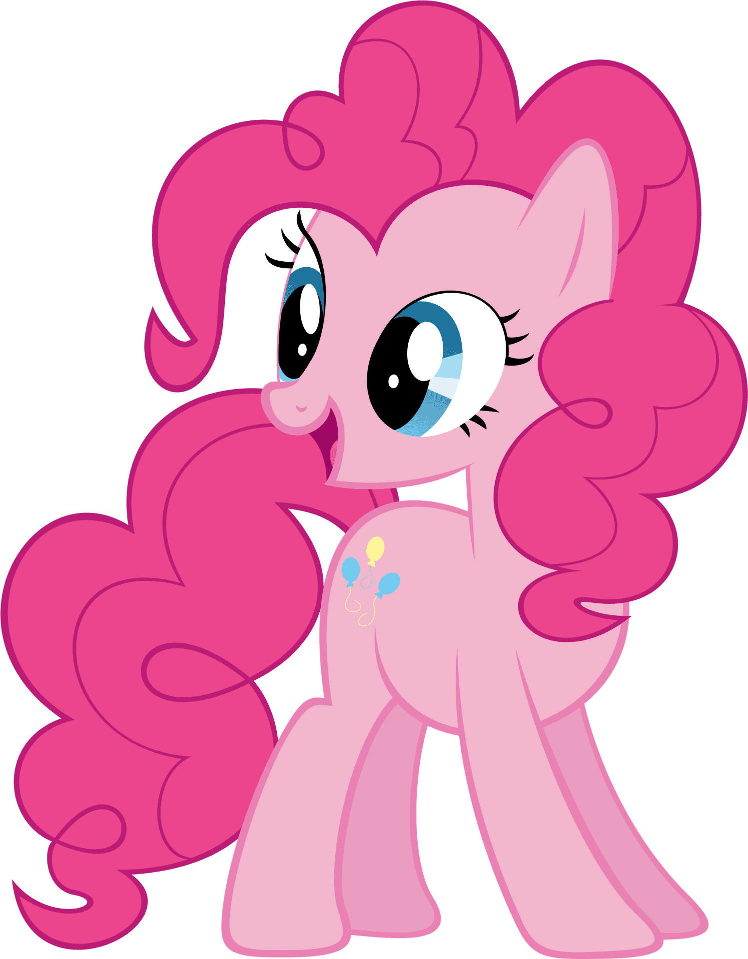 Pinkie_ Pie_ Happy_ Vector.png PNG Image