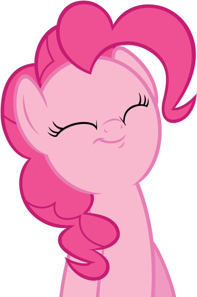 Pinkie Pie Smiling Vector Art PNG Image