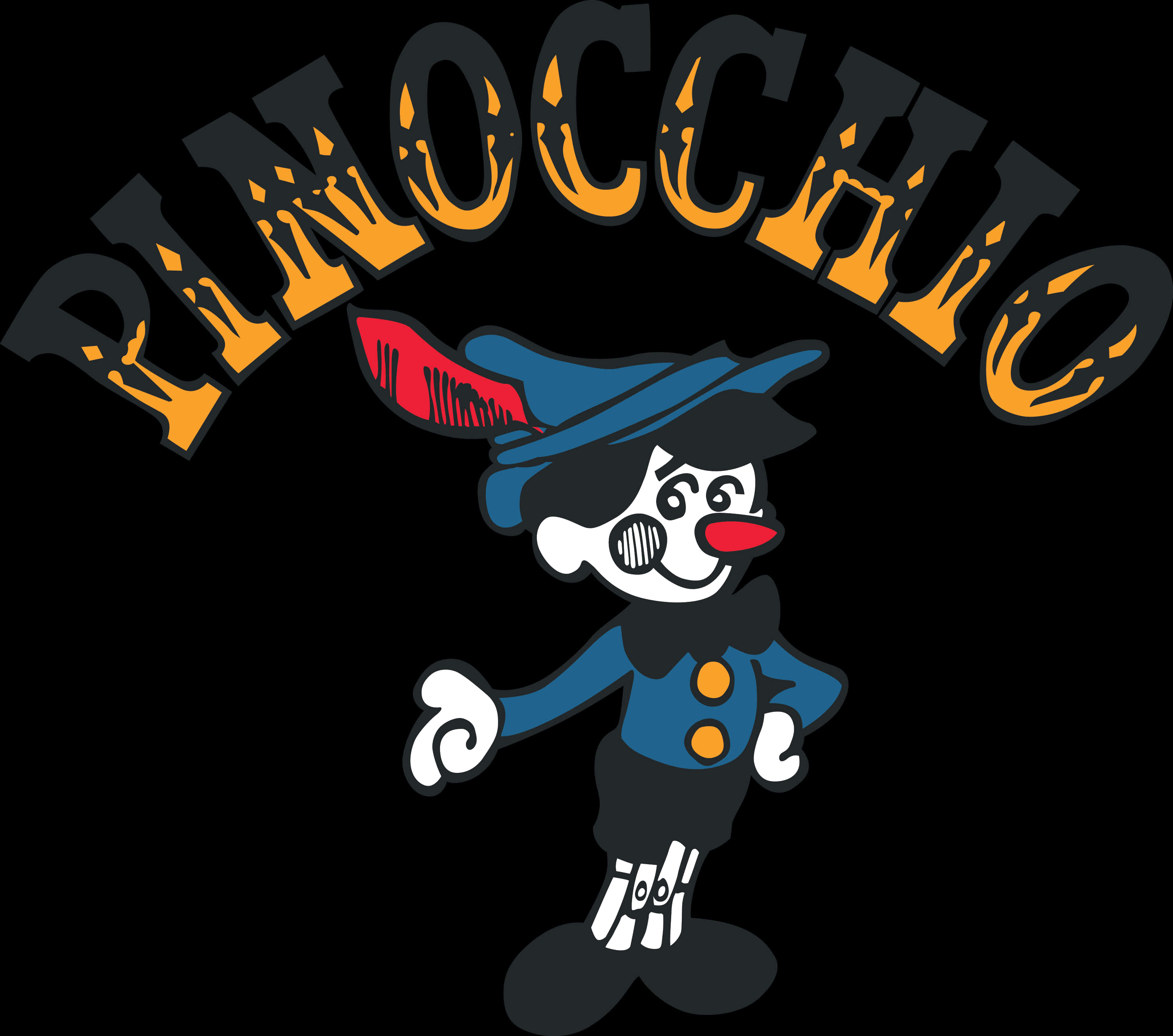 Pinocchio Character Illustration PNG Image