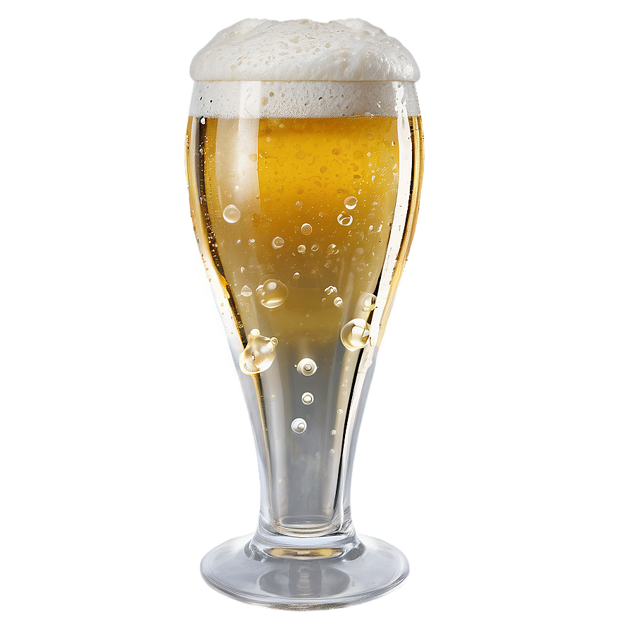 Pint Glass With Beer Bubbles Png 06282024 PNG Image