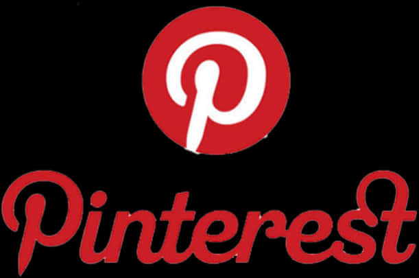 Pinterest Logo Redand White PNG Image