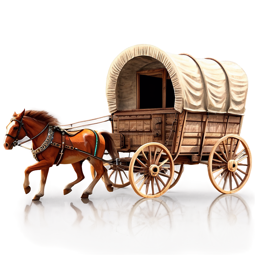 Pioneer Wagon Train Png Kew PNG Image