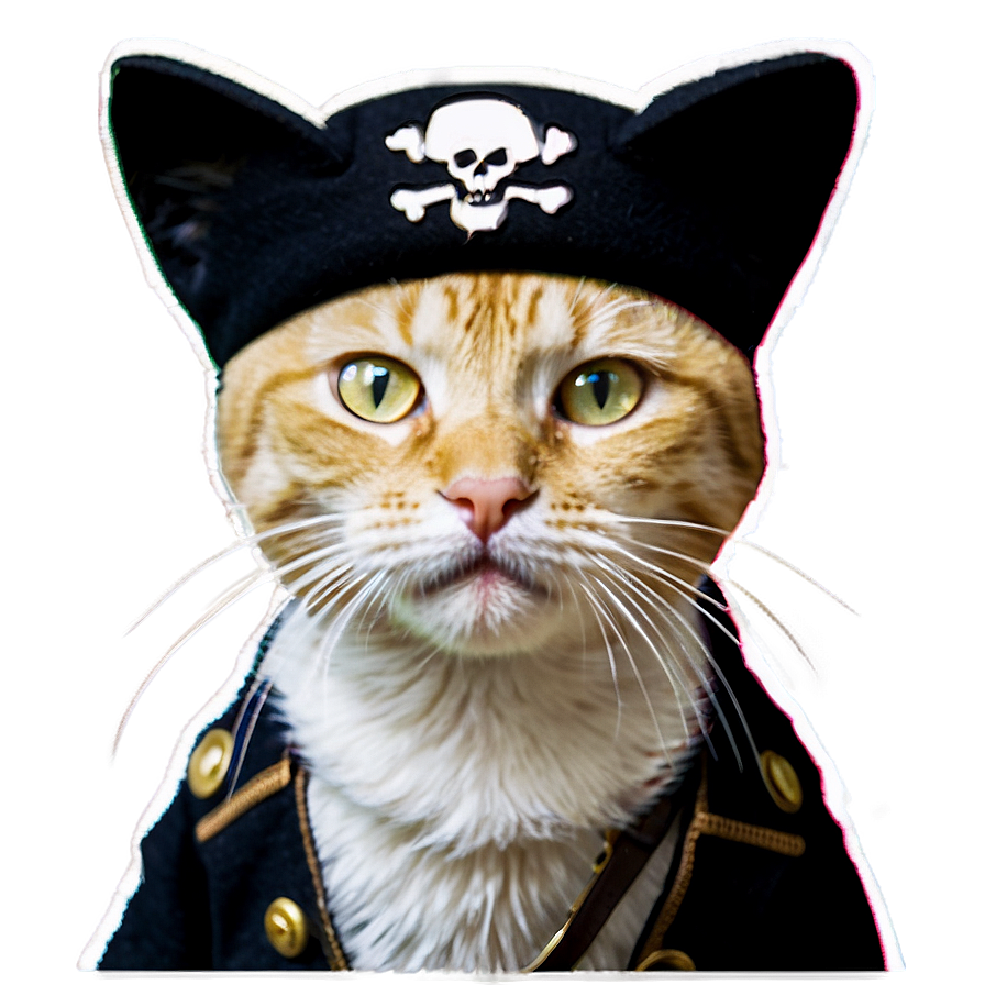 Pirate Cat Filter Png 91 PNG Image