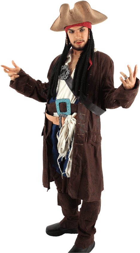 Pirate_ Costume_ Pose.png PNG Image