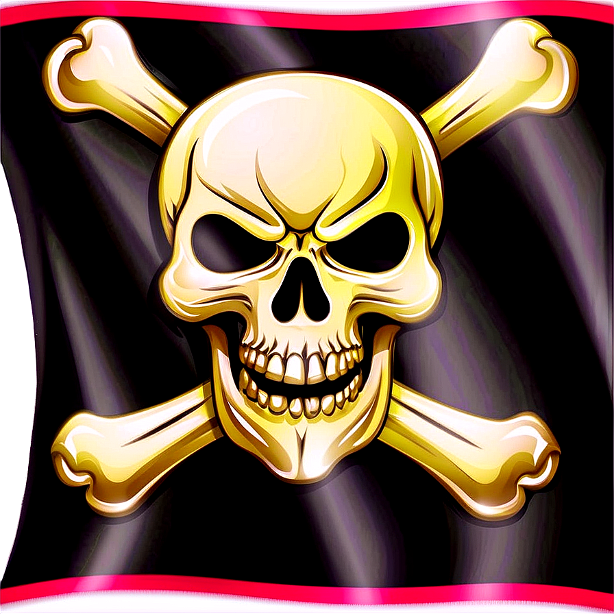 Pirate Flag Design Png Pfj17 PNG Image