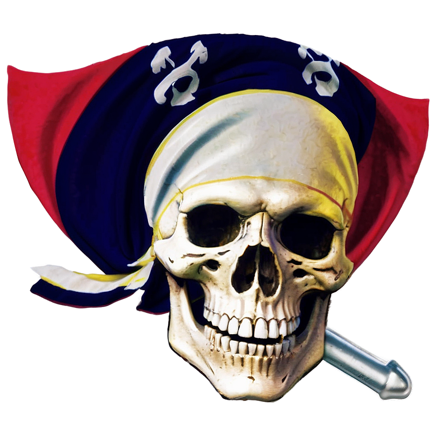 Pirate Head Flag Png Xxk PNG Image