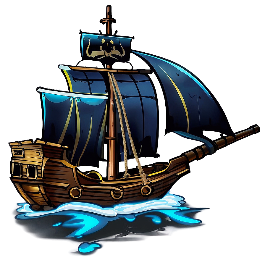 Pirate Ship Boat Png 05042024 PNG Image