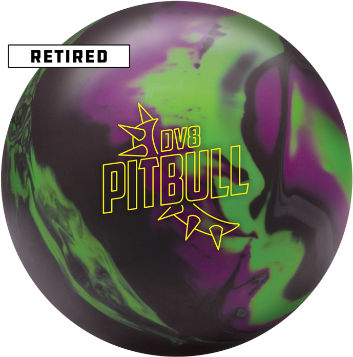 Pitbull D V8 Bowling Ball Retired PNG Image