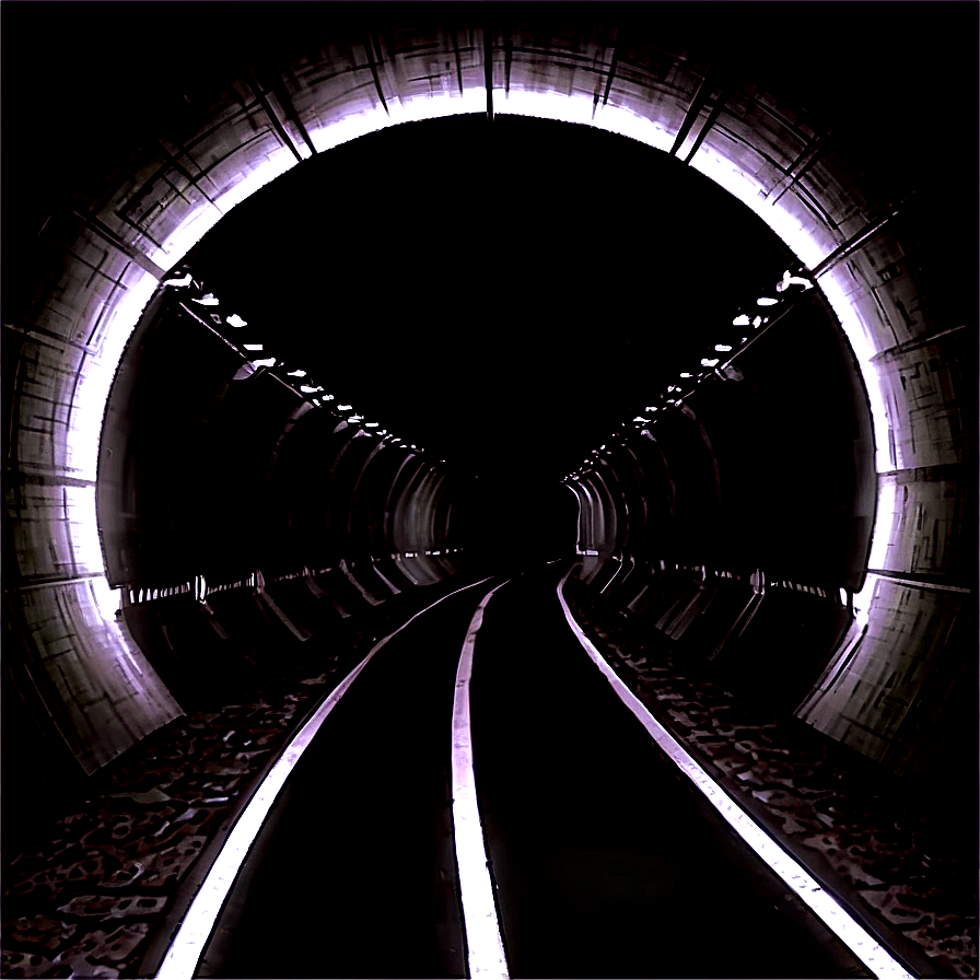 Pitch-black Tunnel Png Yxv67 PNG Image