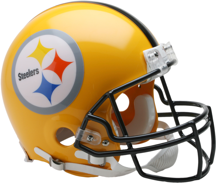 Pittsburgh Steelers Football Helmet PNG Image