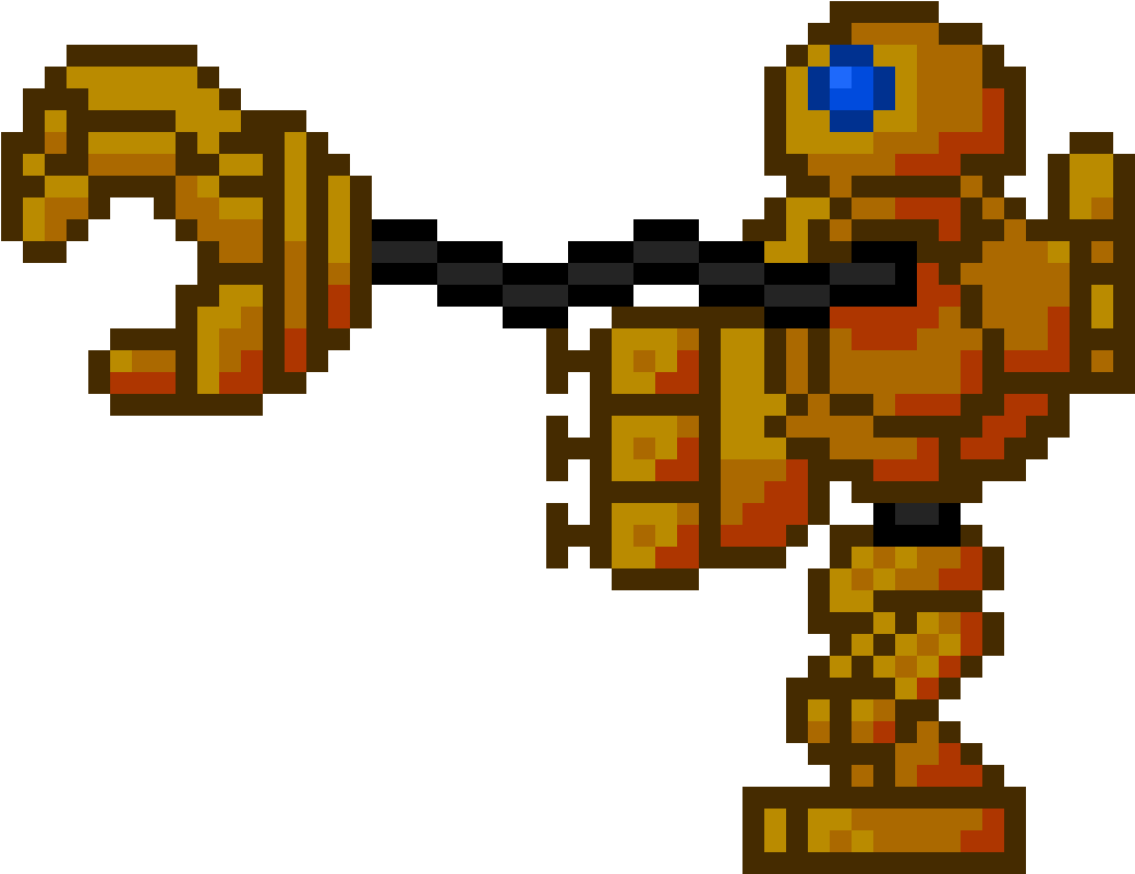 Pixel Art Blitzcrank Leagueof Legends PNG Image