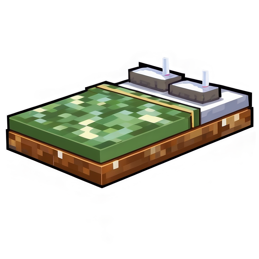 Pixel Art Minecraft Bed Png 53 PNG Image