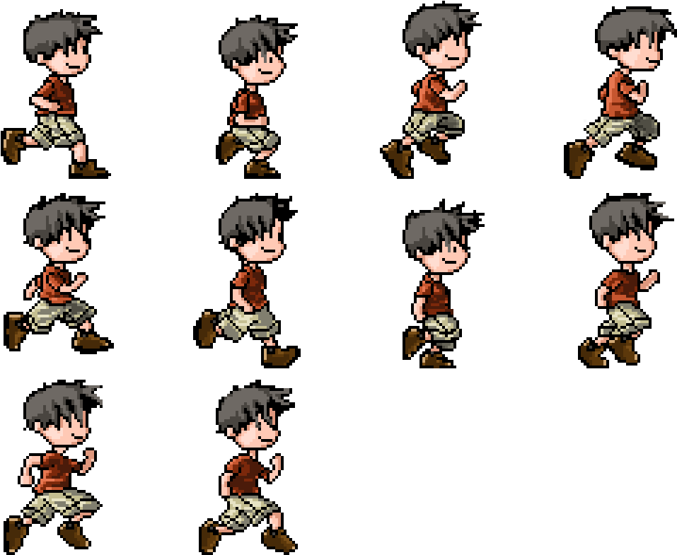 Pixel_ Character_ Sprite_ Sheet PNG Image