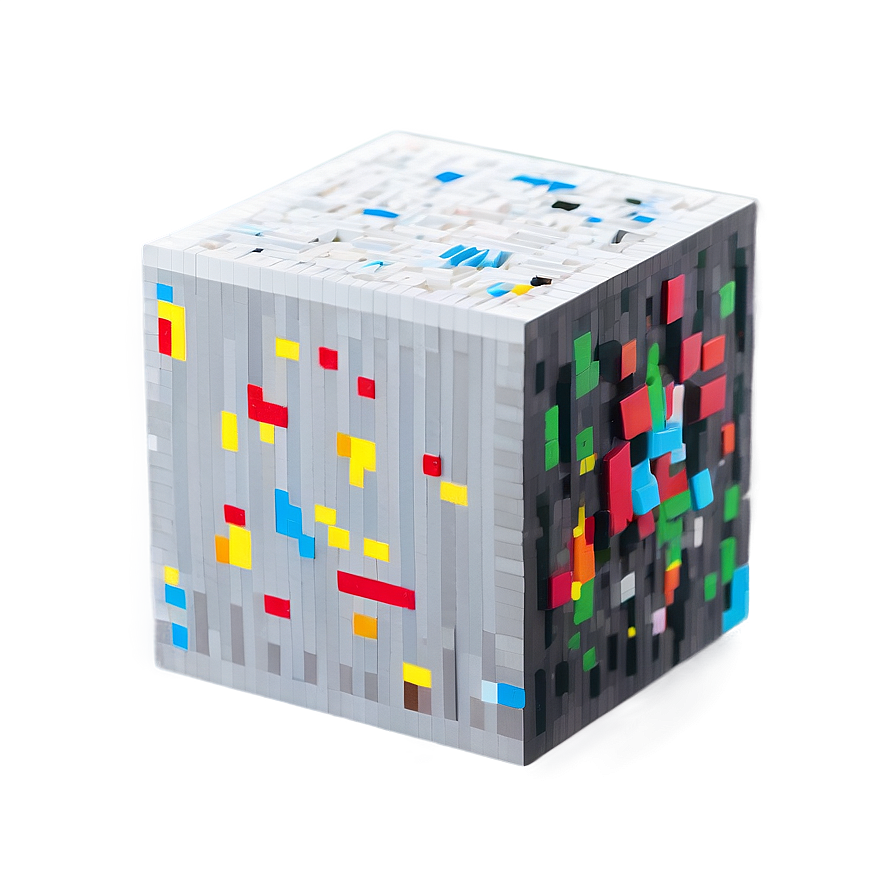 Pixel Cube Png 7 PNG Image