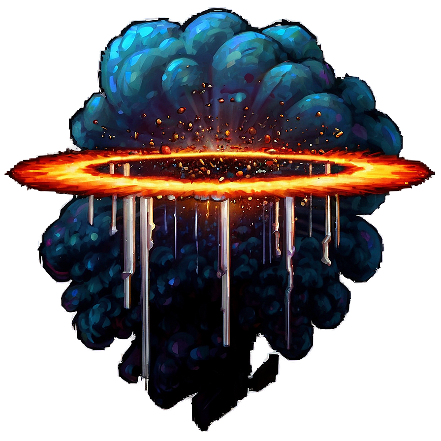 Pixel Explosion Effect Png 16 PNG Image