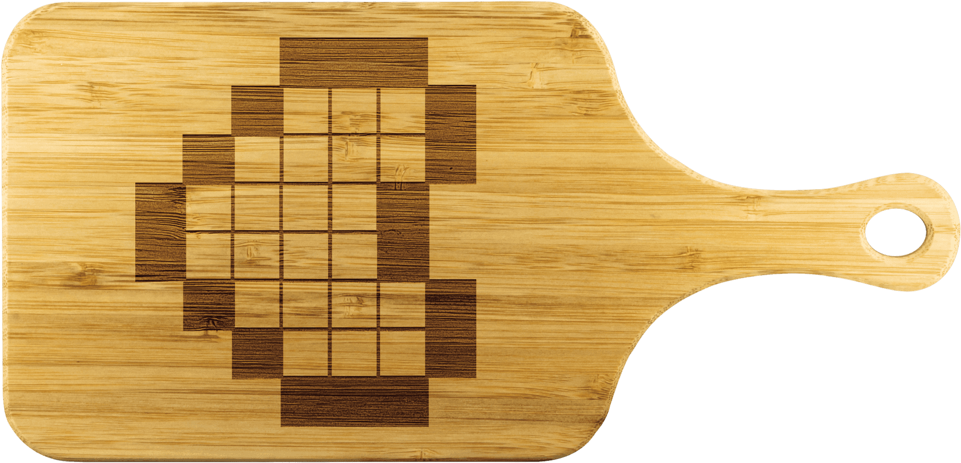 Pixel Heart Cutting Board PNG Image