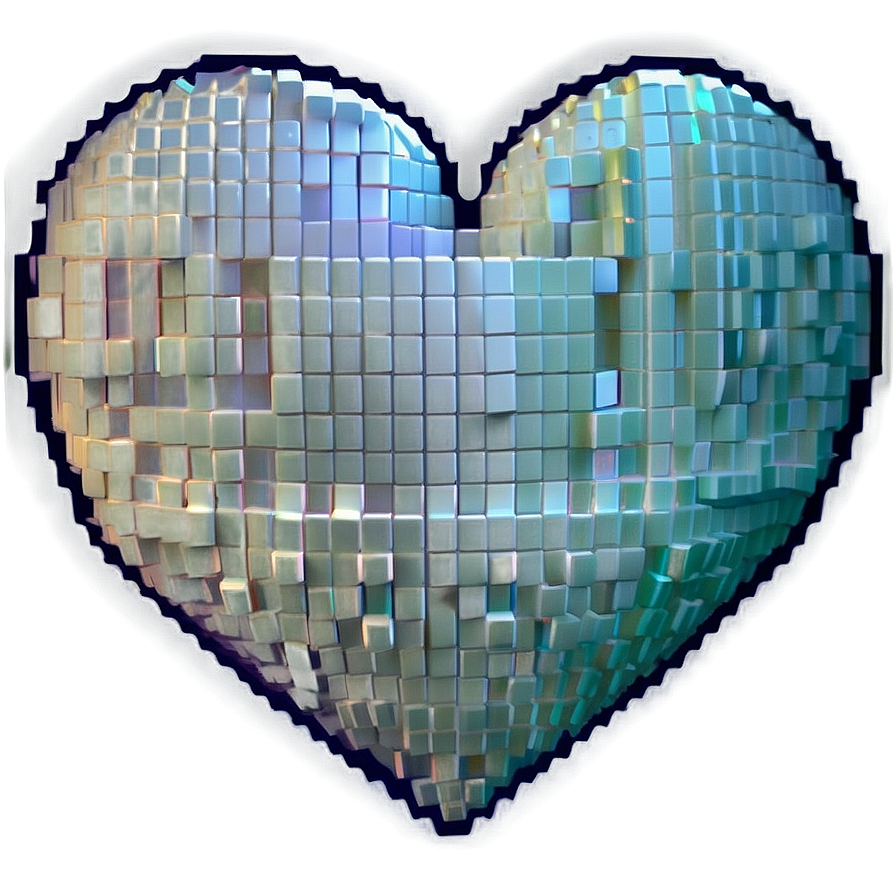 Pixel Heart Logo Png 05252024 PNG Image