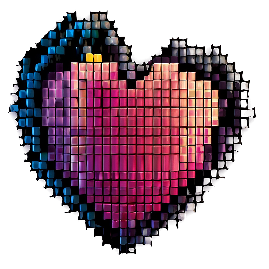 Pixel Heart Symbol Png 51 PNG Image