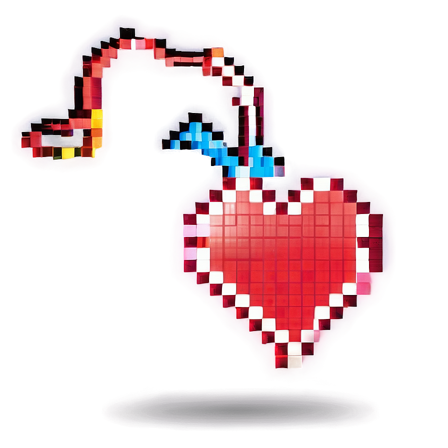 Pixel Heart Wallpaper Png Vip PNG Image