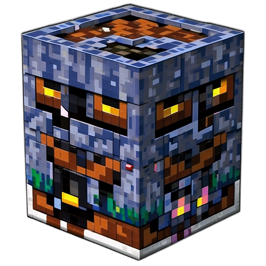 Pixel Minecraft Block Png 06112024 PNG Image