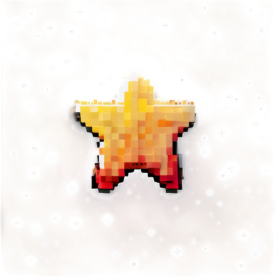 Pixel Star Background Png Wyq PNG Image