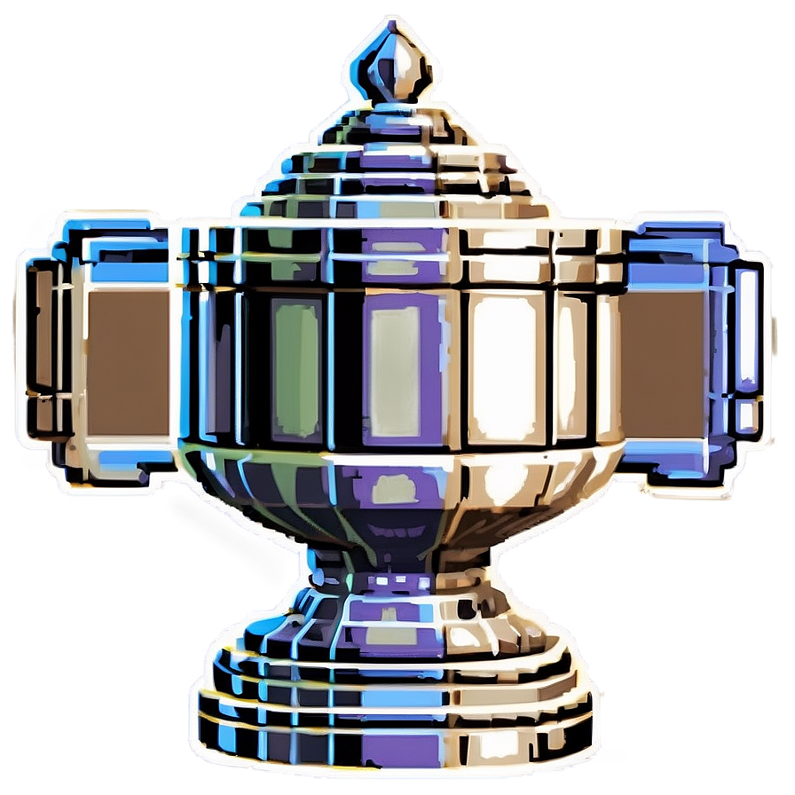 Pixel Style Trophy Cup Png 64 PNG Image