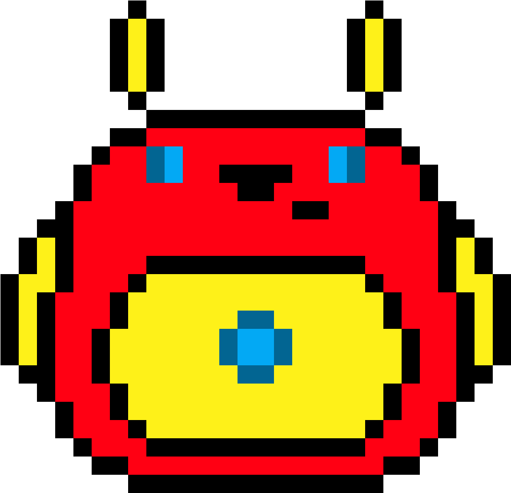 Pixelated Angry Emoji.png PNG Image