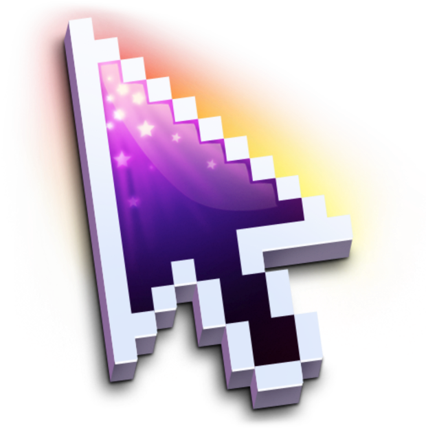 Pixelated Cursor Icon PNG Image