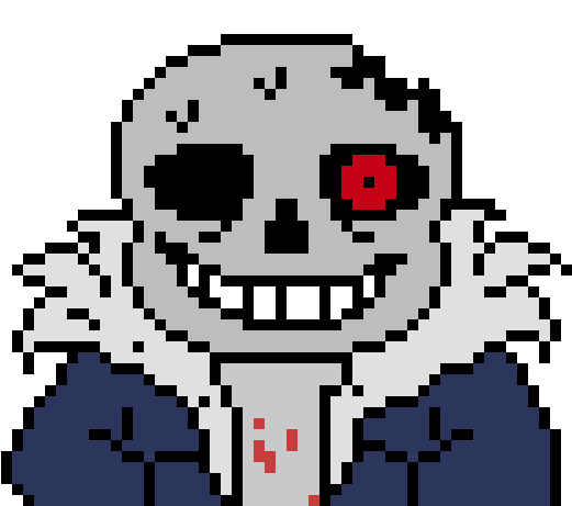 Pixelated_ Skeleton_ Character PNG Image