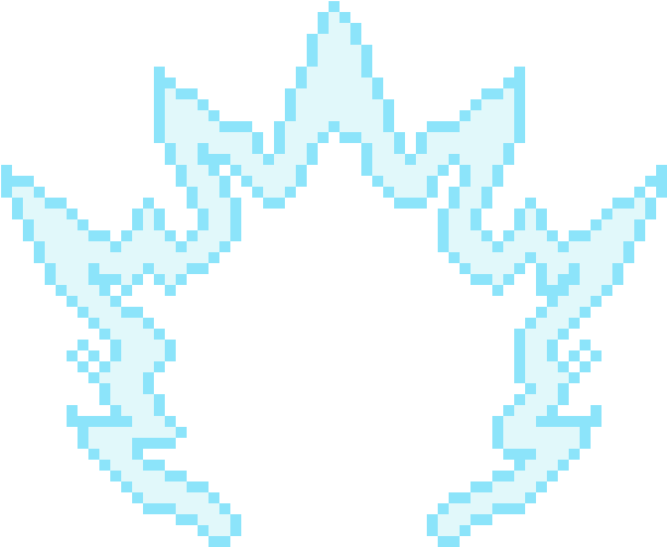 Pixelated Super Saiyan Aura PNG Image