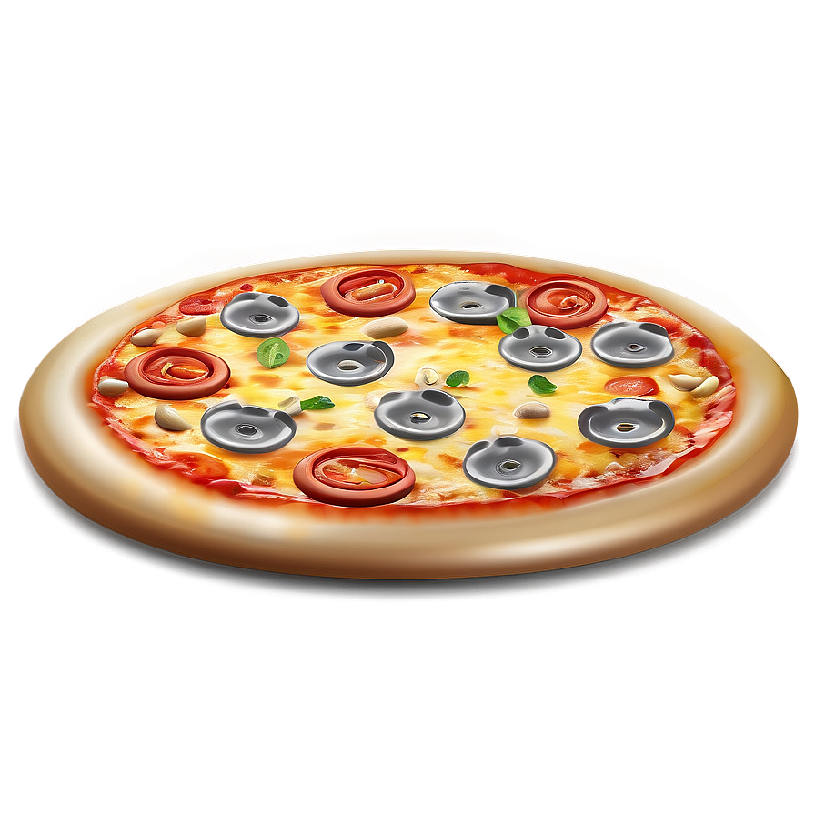 Pizza Vector Outline Png 99 PNG Image