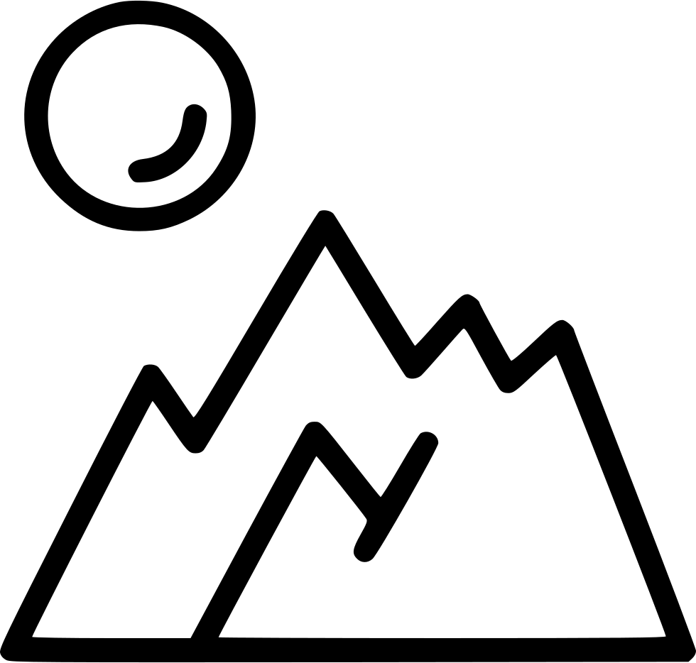 Placeholder Mountain Icon PNG Image