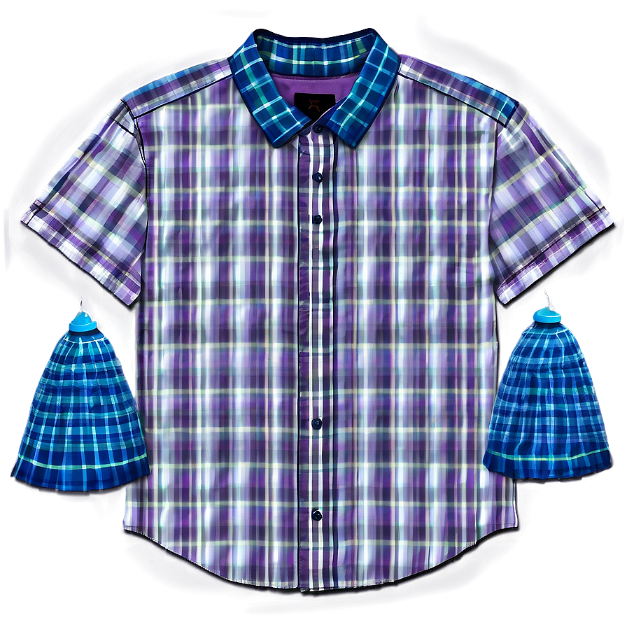 Plaid Collar Shirt Png Gwi21 PNG Image