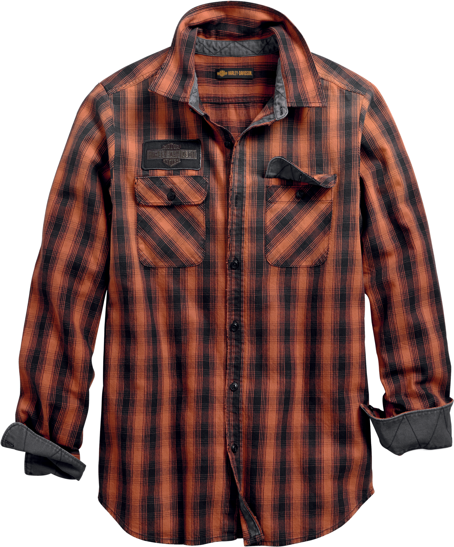 Plaid Dress Shirt Isolated PNG Image