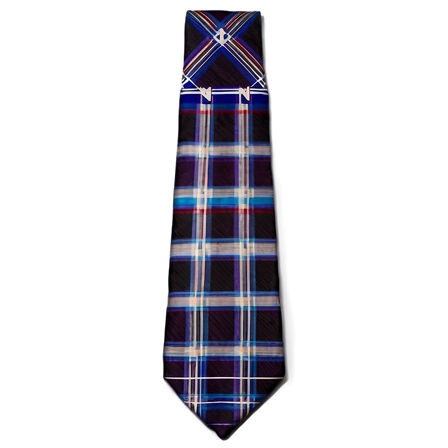 Plaid Necktie Png Rfp PNG Image