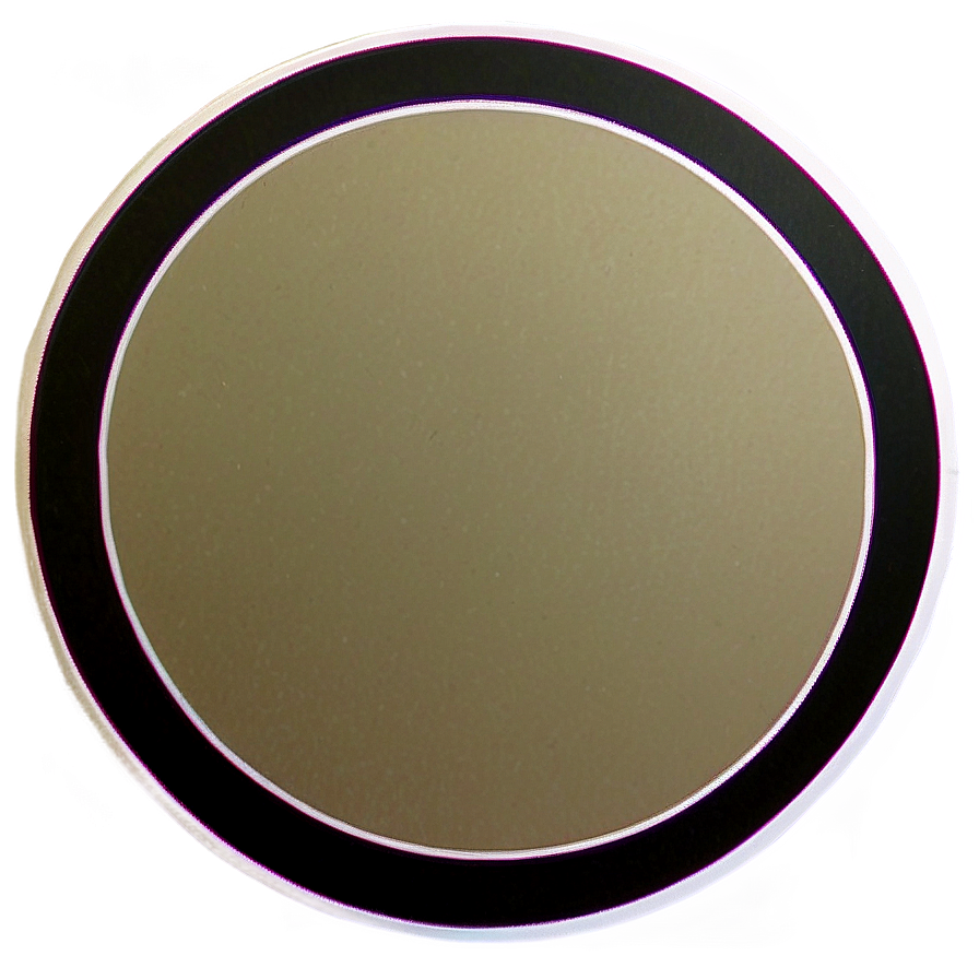 Plain Circle Sticker Png 93 PNG Image