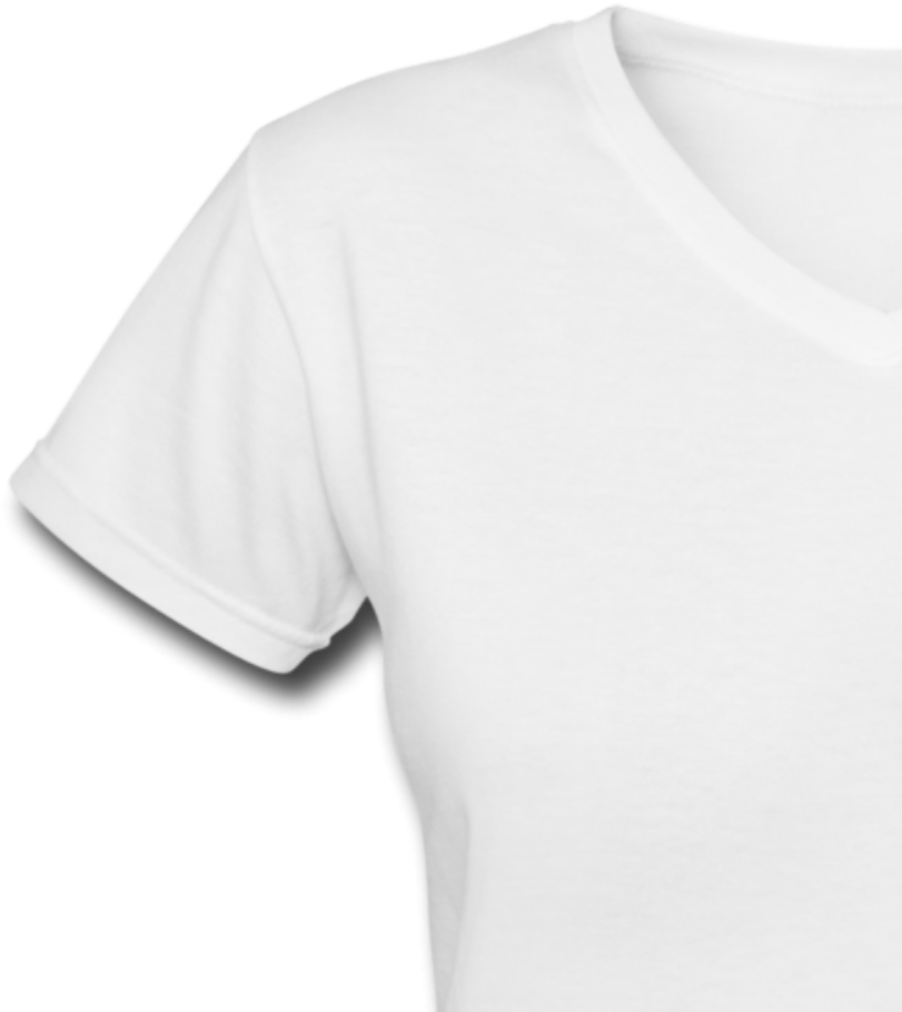 Plain White T Shirt Product Display PNG Image