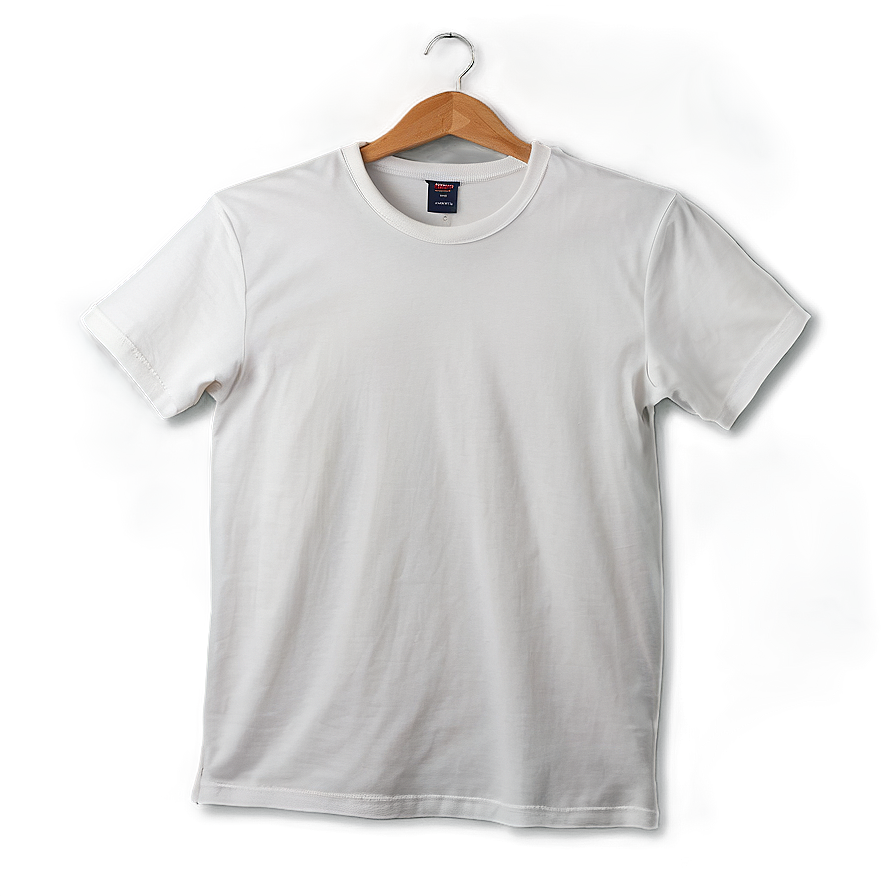 Plain White T-shirt Template Png 05252024 PNG Image