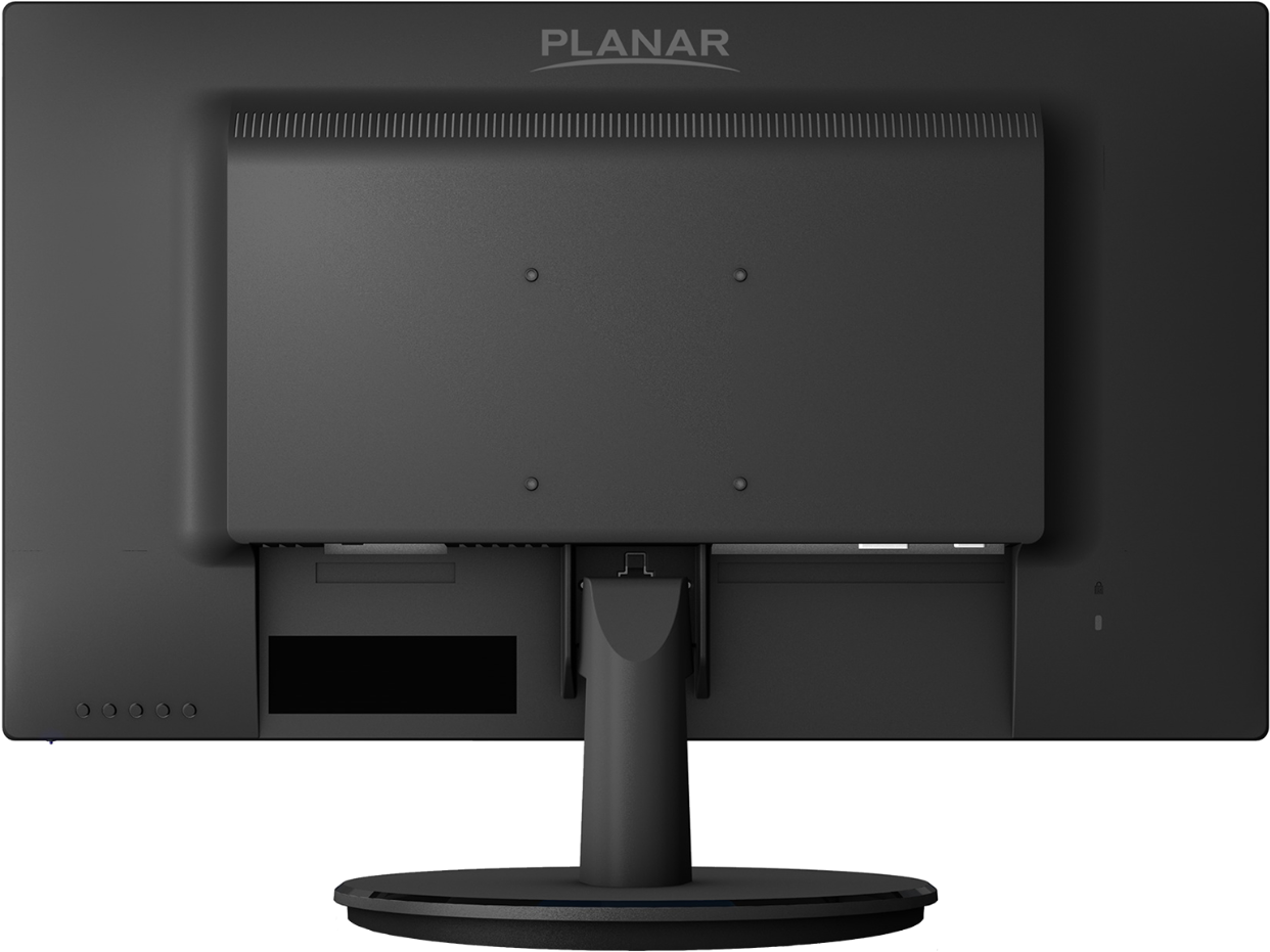 Planar Monitor Rear View PNG Image