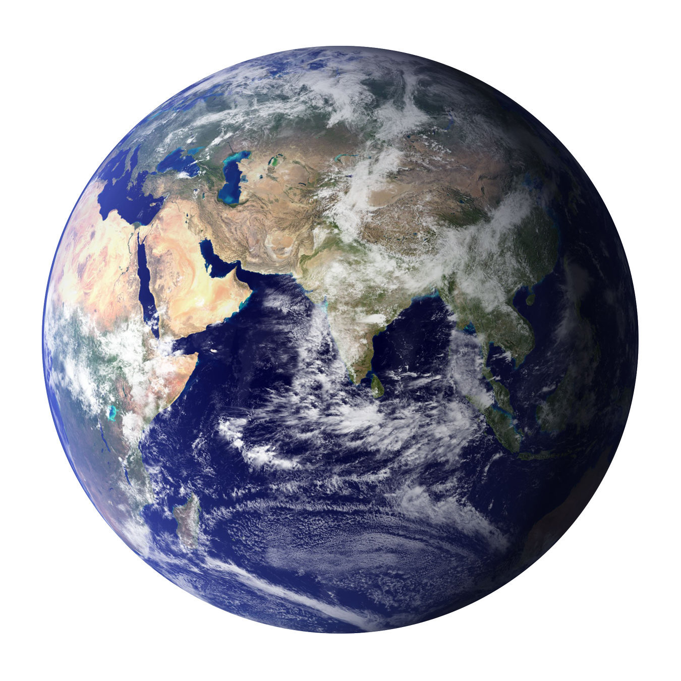 Planet Earth From Space PNG Image